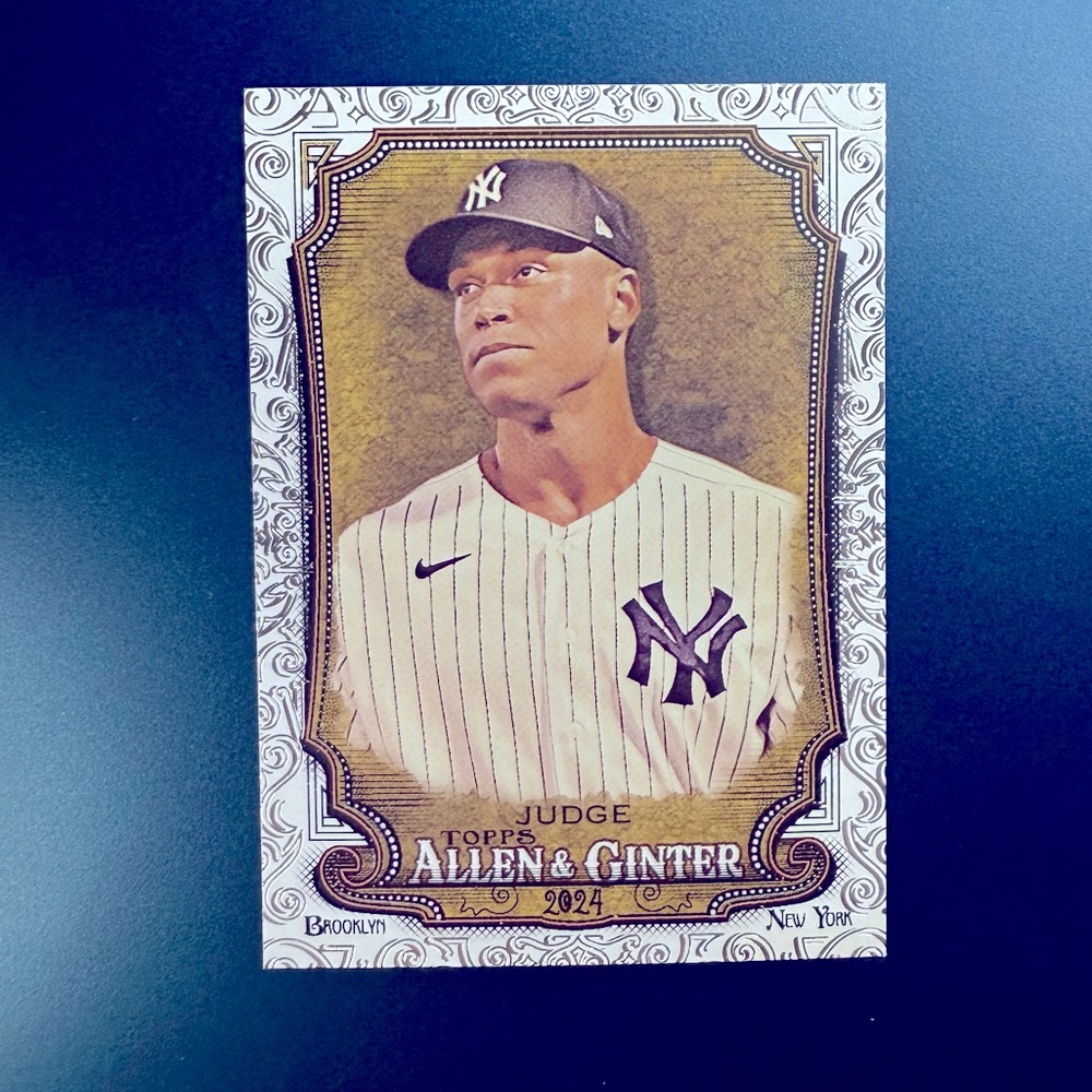 Aaron Judge Filigree Parallel 2024 Topps Allen & Ginter New York Yankees